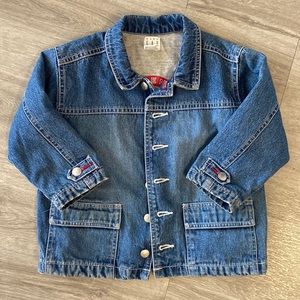 Vintage Baby Gap Button Up Toddler Jean Jacket